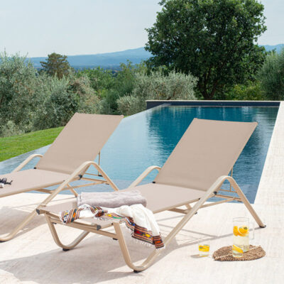 Catalogue Les Fleurs Bleues - Mobilier de jardin- Transat Holly EMU