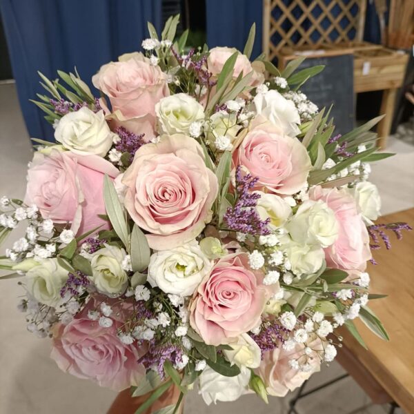 Catalogue Les Fleurs Bleues - Fleurs- Bouquet rond